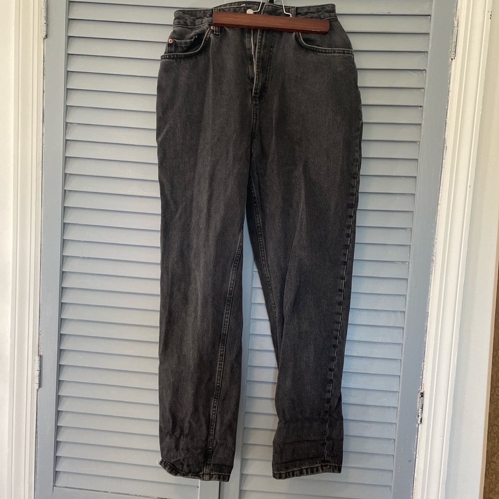 ASOS never been worn, black baggy jeans, size 28